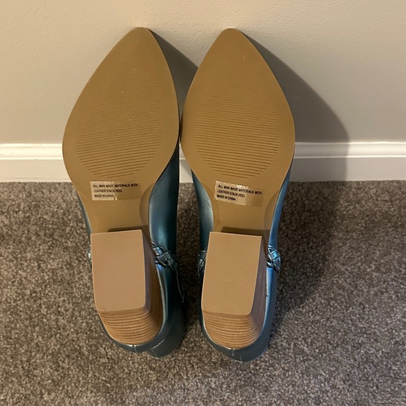 DV by Dolce Vita Shiny Blue Ankle Booties - Picture 3 of 4